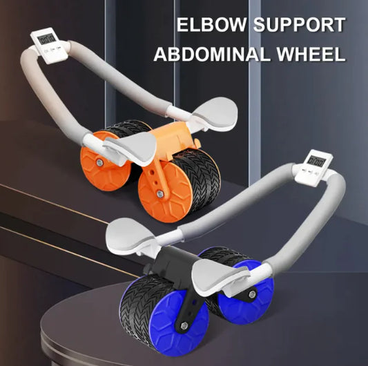 Double-Wheel Stability Fitness Roller